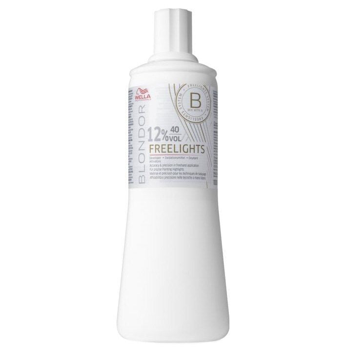 Oxidant - Activator Blondor Freelights 40 vol 12% 1000ml - Wella - HNIcosmetice.ro