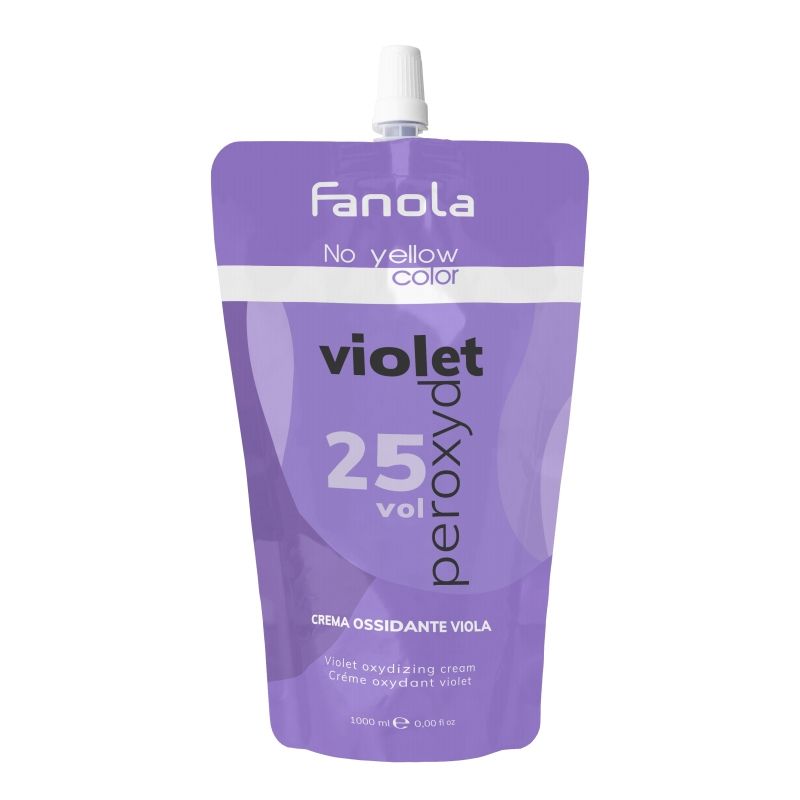 Oxidant - Cream Oxydant Violet 25 Vol - No Yellow 1000ml - Fanola - HNIcosmetice.ro