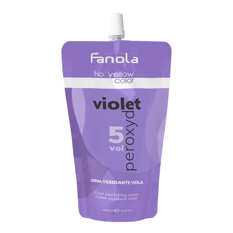 Oxidant - Cream Oxydant Violet 5 Vol - No Yellow 1000ml - Fanola - HNIcosmetice.ro