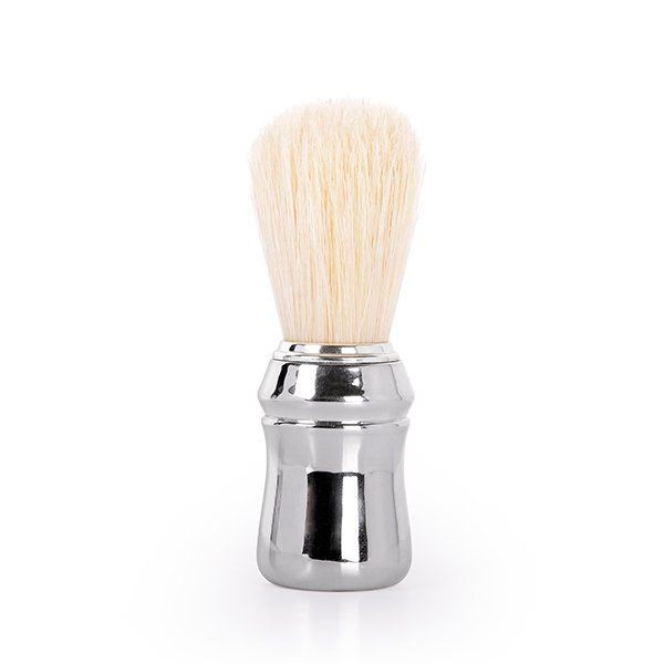 Pamatuf pentru Barbierit din Par de Mistret - Silver Shaving Brush with Wild Boar Hair - Bifull - HNIcosmetice.ro