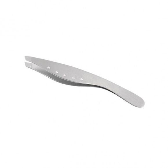 Penseta Ergonomica Cu Varf Mediu - Punta Curvada - Bifull - HNIcosmetice.ro