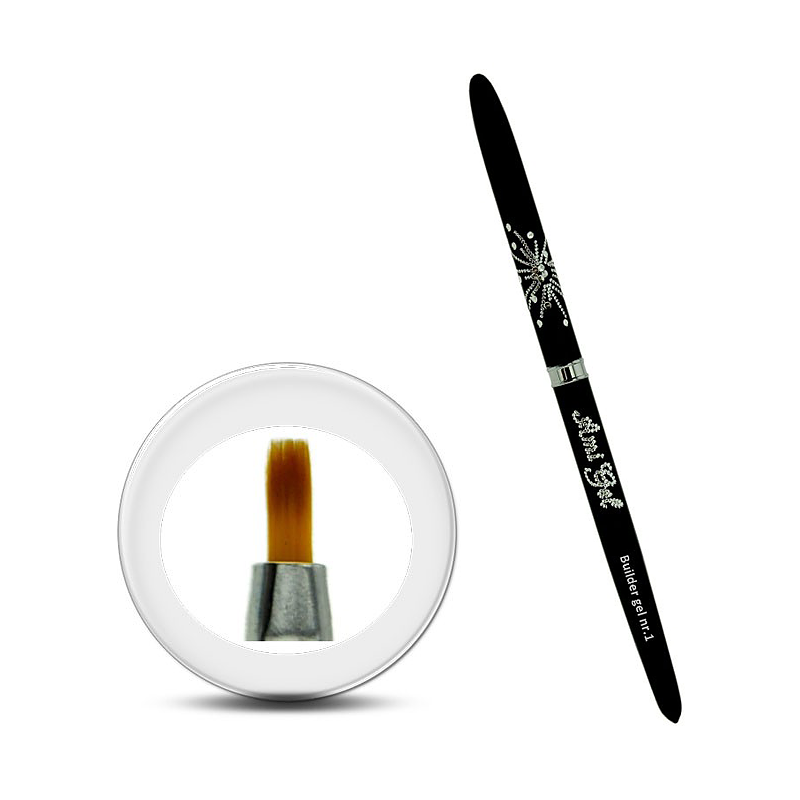 Pensula Gel Taklon - Builder Gel Nr.1 - Ami Gel - HNIcosmetice.ro