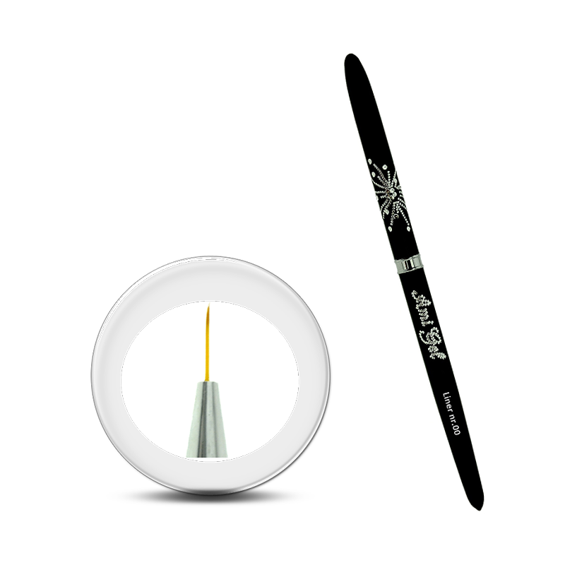 Pensula Gel Taklon - Liner 00 - Ami Gel - HNIcosmetice.ro