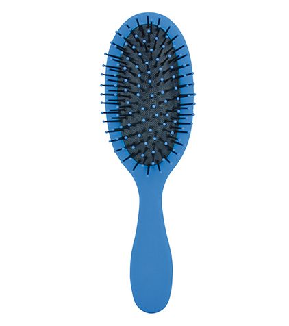 Perie pentru Descalcit Parul - Cora Soft Touch Dark Blue - Bifull - HNIcosmetice.ro