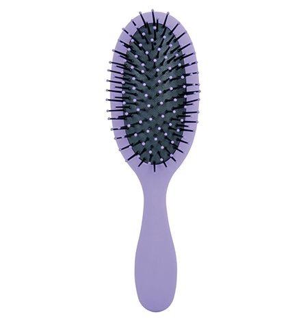 Perie pentru Descalcit Parul - Cora Soft Touch Purple - Bifull - HNIcosmetice.ro