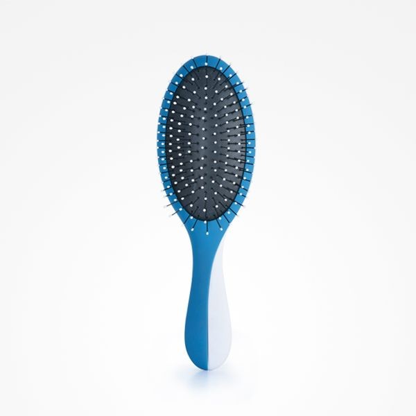 Perie pentru Descalcit Parul si Oglinda Magnetica - Brush & Magnetic Mirror Duo Blue & White - Bifull - HNIcosmetice.ro