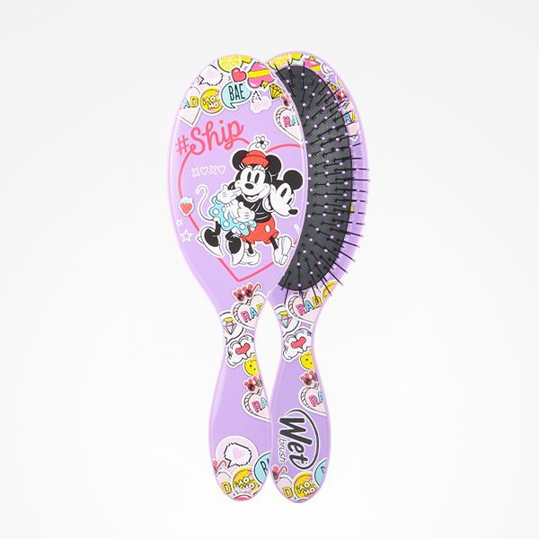 Perie pentru Descalcit Parul - So In Love - Purple - Dysney Mickey Mouse - Wet Brush Pro - Bifull - HNIcosmetice.ro