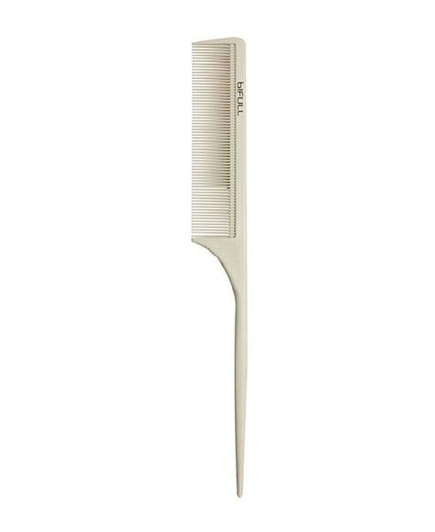 Pieptene Alb Flexibil pentru Coafura cu Coada de Soarece - Blanco - Rat Tail Comb No. 001 - Bifull - HNIcosmetice.ro