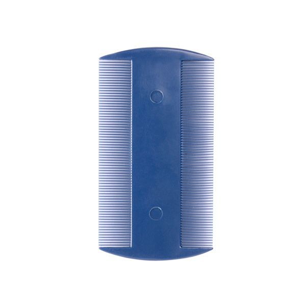 Pieptene Albastru Flexibil pentru Paduchi si Lindi - Blue - Cutting Comb With Double Pin No. 100 - Bifull - HNIcosmetice.ro