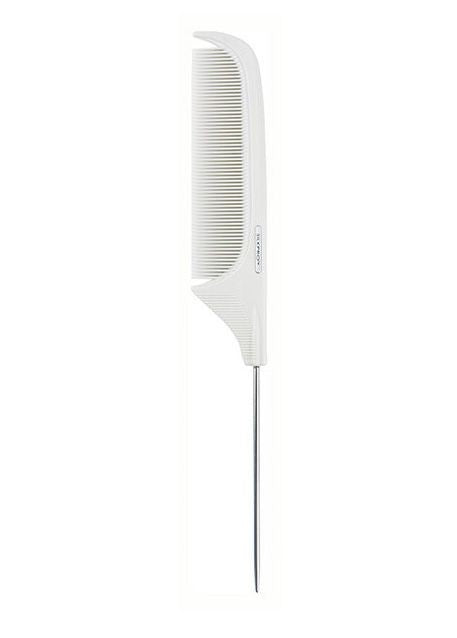 Pieptene din Policarbonat pentru Coafura cu Coada din Metal - Premium Line - Pin Tail Comb No. 002 - Bifull - HNIcosmetice.ro