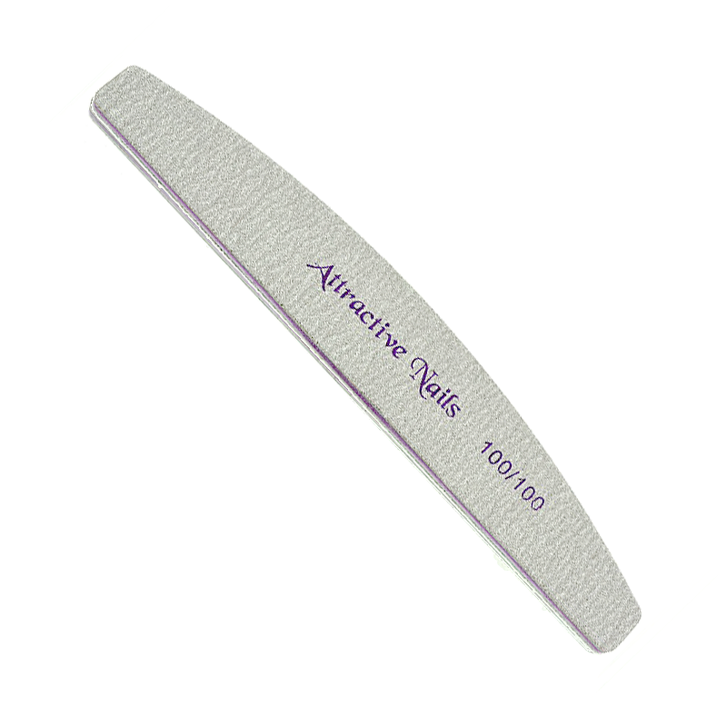 Pila Japoneza pentru Indepartare Gel cu Granulatie Zebra 100 / 100 - Ami Gel - HNIcosmetice.ro