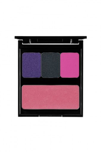 PMS Ethnic Look 3 + 1 Paleta Fard De Pleoape + Blush - PIERRE RENE - HNIcosmetice.ro