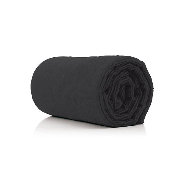 Prosop pentru Coafor din Microfibra Negru - Microfiber Towels Wet Out 73x40cm - Bifull - HNIcosmetice.ro