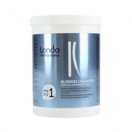 Pudra Decoloranta pentru Par Blond - Blondes Unlimited 400gr - Londa - HNIcosmetice.ro