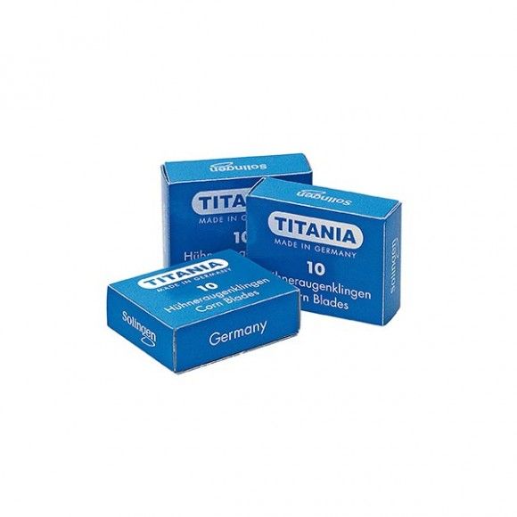 Lame Pentru Instrument De Curatat Calcaiele - Titania 10buc - Bifull - HNIcosmetice.ro