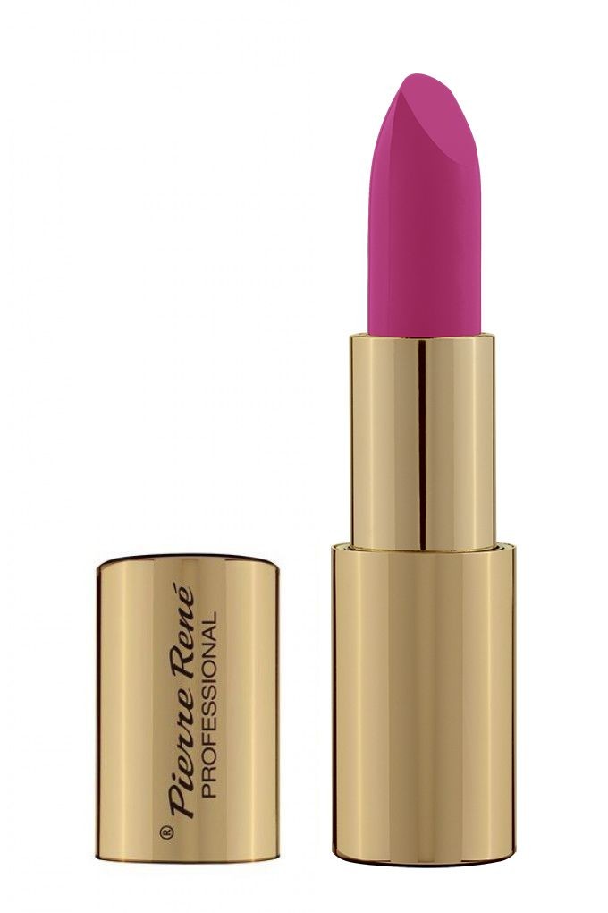 Ruj Semi Mat - Royal Mat Lipstick Pink Velour Nr.10 - PIERRE RENE - HNIcosmetice.ro