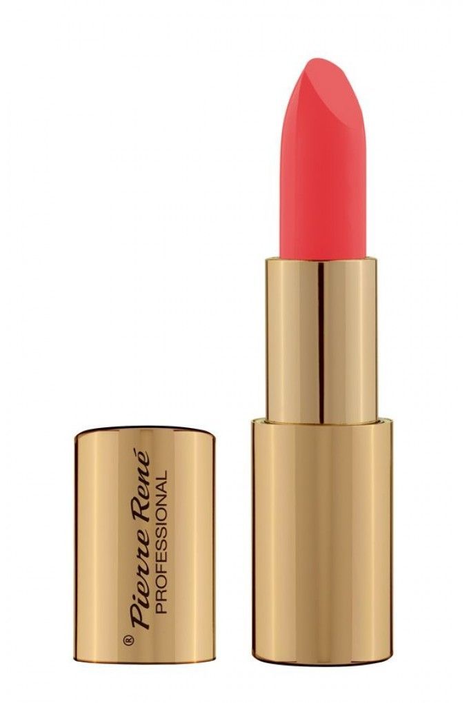 Ruj Semi Mat - Royal Mat Lipstick Plush Peach Nr.07 - PIERRE RENE - HNIcosmetice.ro