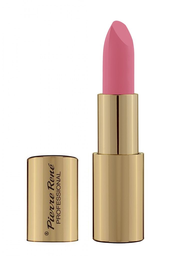 Ruj Semi Mat - Royal Mat Lipstick Satin Rose Nr.06 - PIERRE RENE - HNIcosmetice.ro