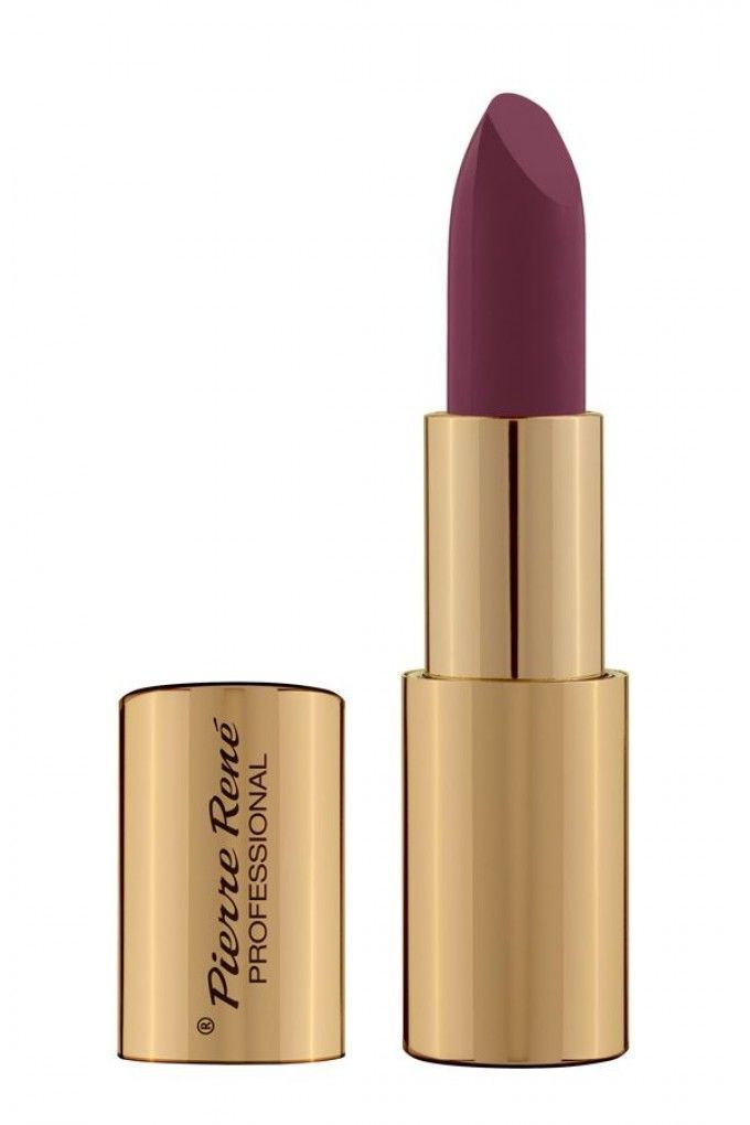 Ruj Semi Mat - Royal Mat Lipstick Soft Mulberry Nr.20 - PIERRE RENE - HNIcosmetice.ro