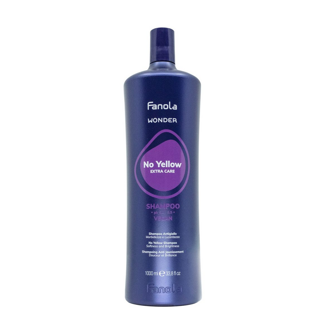 Sampon Anti-Galben - Wonder No Yellow Shampoo 1000ml - Fanola - HNIcosmetice.ro