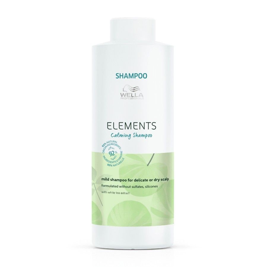 Sampon Calmant pentru Scalp Sensibil - Elements Calming Shampoo 1000ml - Wella - HNIcosmetice.ro