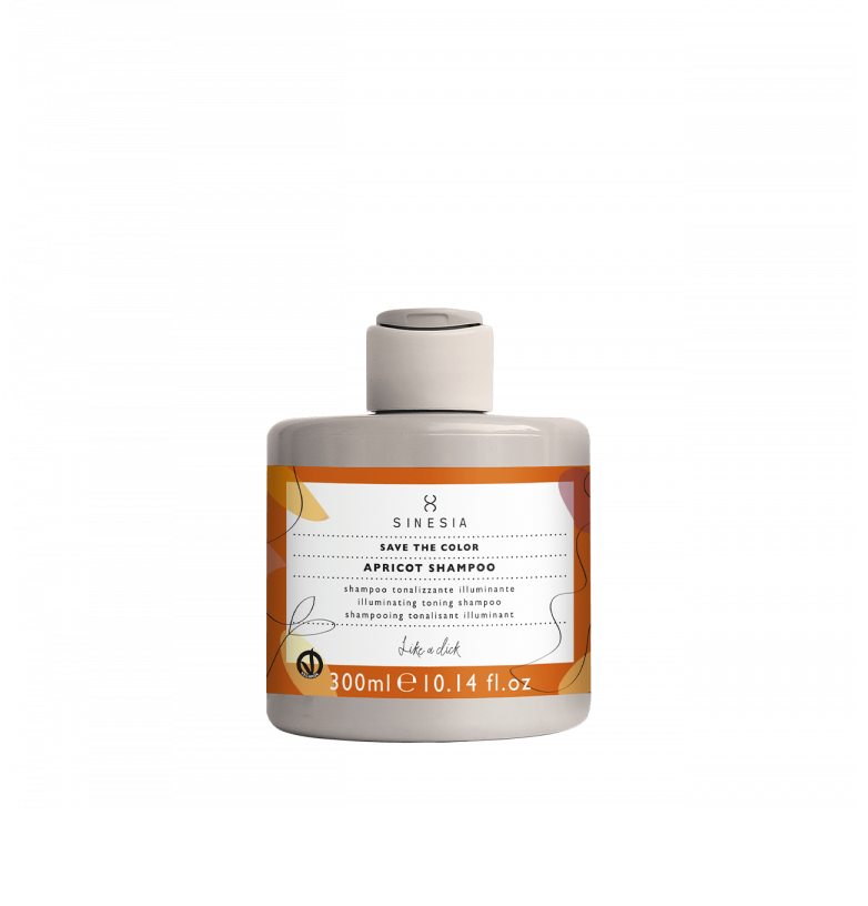 Sampon de Par Nuantator Caisa - Save The Color Apricot Shampoo 300ml - Sinesia - HNIcosmetice.ro