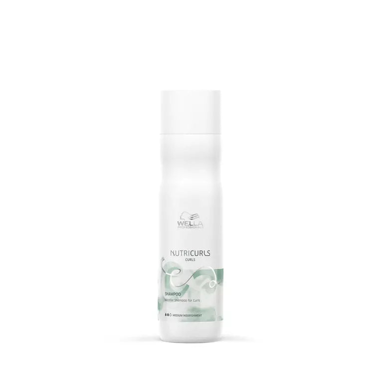 Sampon pentru Par Ondulat - Nutricurls Curls 250ml - Wella - HNIcosmetice.ro