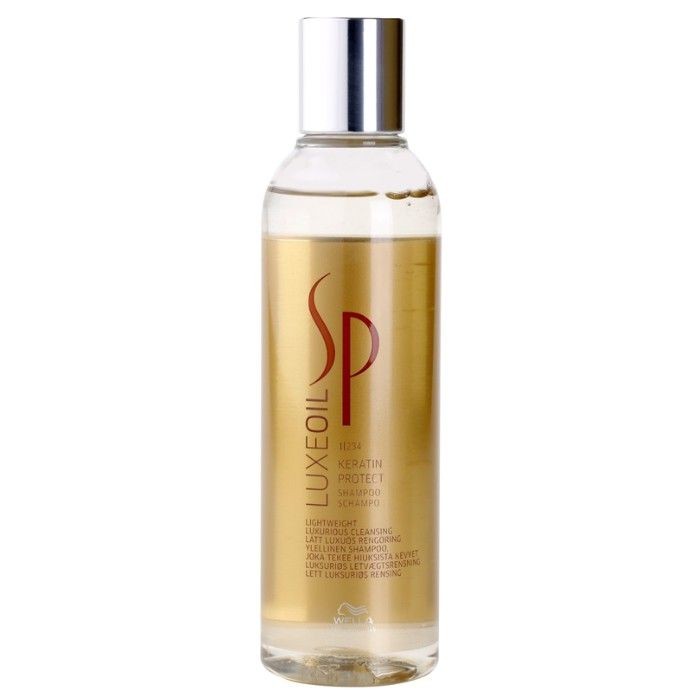 Sampon pentru Protectia Parului - SP Luxeoil Keratin Protect Shampoo 200ml - Wella - HNIcosmetice.ro