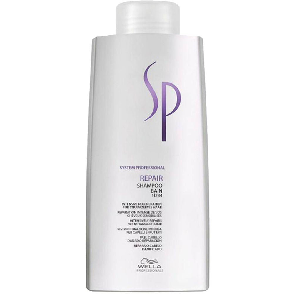 Sampon pentru Repararea Parului - SP Repair Shampoo 1000ml - Wella - HNIcosmetice.ro