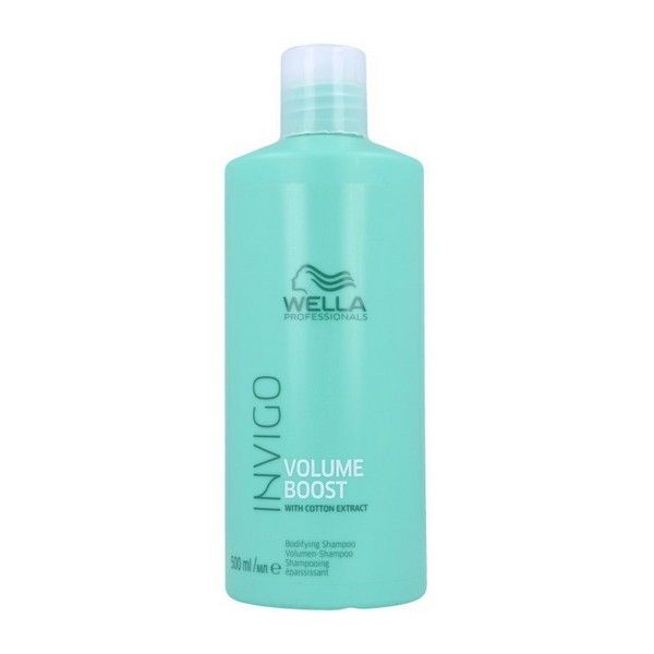Sampon pentru Volumul Parului - Invigo Volume Boost Shampoo 500ml - Wella - HNIcosmetice.ro