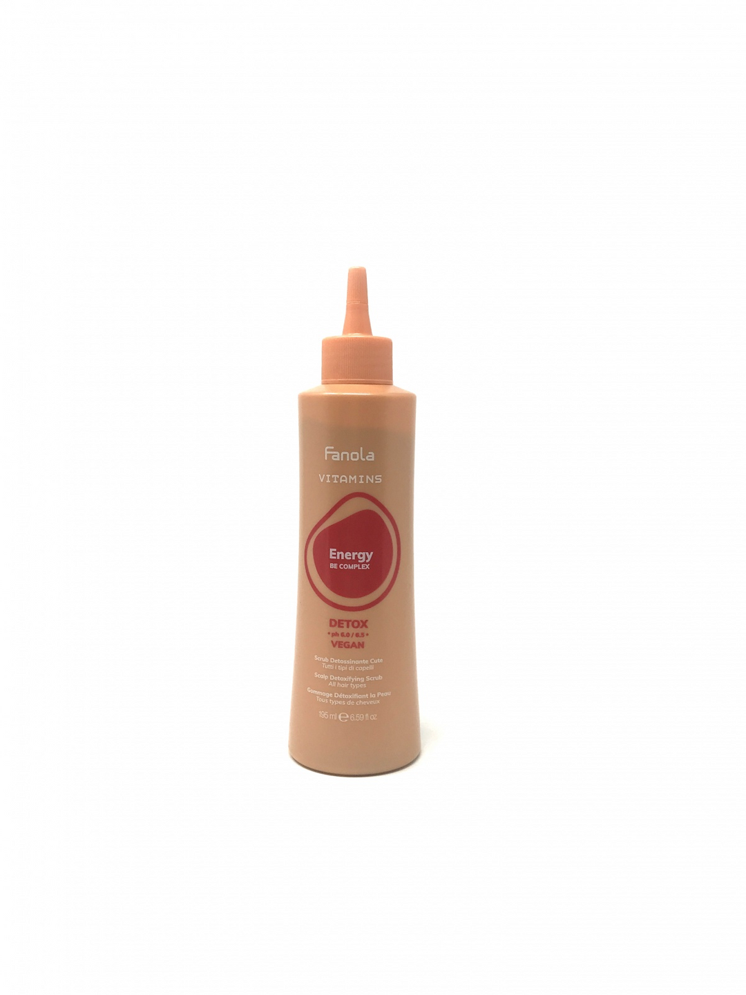 Scrub Detoxifiant pentru Toate Tipurile de Par - Vitamins Energy Scalp Detoxifying Scrub 195ml - Fanola - HNIcosmetice.ro