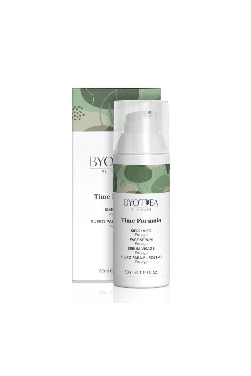 Ser pentru Prevenirea Imbatranirii - Time Formula Face Serum Pro Age 50ml - Byotea - HNIcosmetice.ro