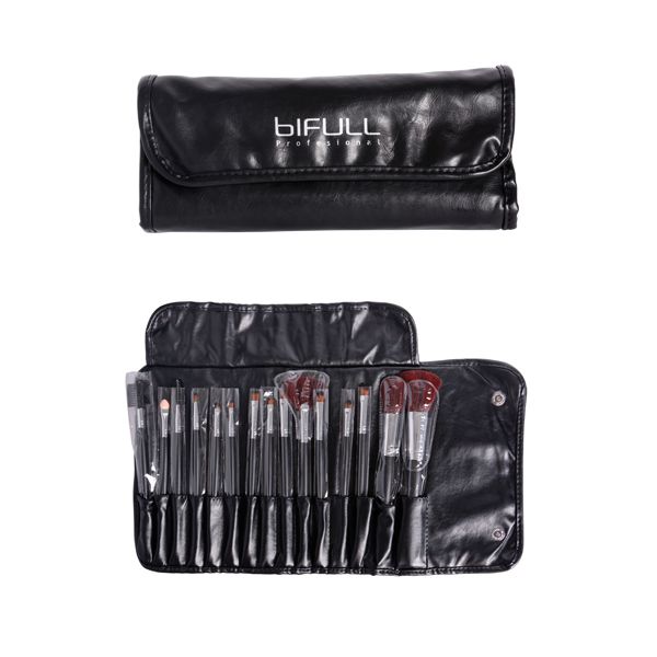 Set Pensule Din Par Sintetic - Blanket Brushes 15 Pcs - Bifull - HNIcosmetice.ro