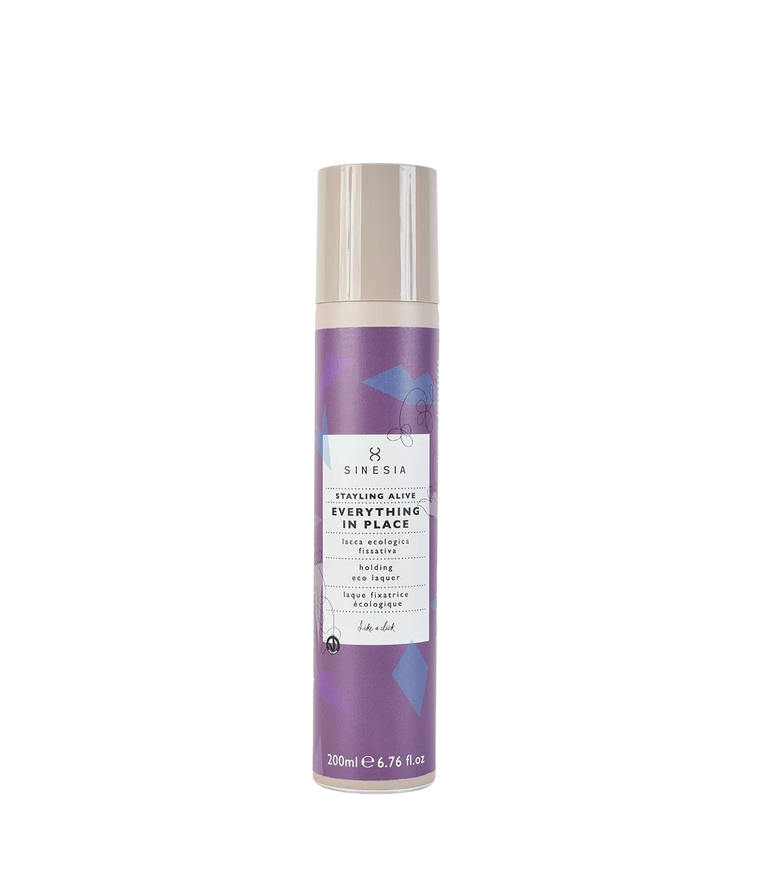 Fixativ de Par - Stayling Alive Everything in Place Holding Eco Laquer 200ml - Sinesia - HNIcosmetice.ro