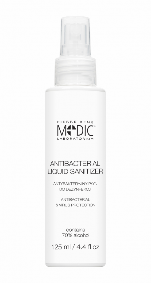 Solutie Antibacteriana de Sterilizare - Antibacterial Liquid Sanitizer 125ml - Medic - HNIcosmetice.ro