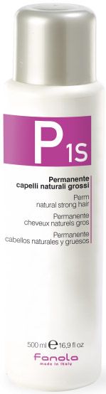 Solutie de Permanent pentru Par Gros - P1S Perm Natural Strong Hair 500ml - Fanola - HNIcosmetice.ro