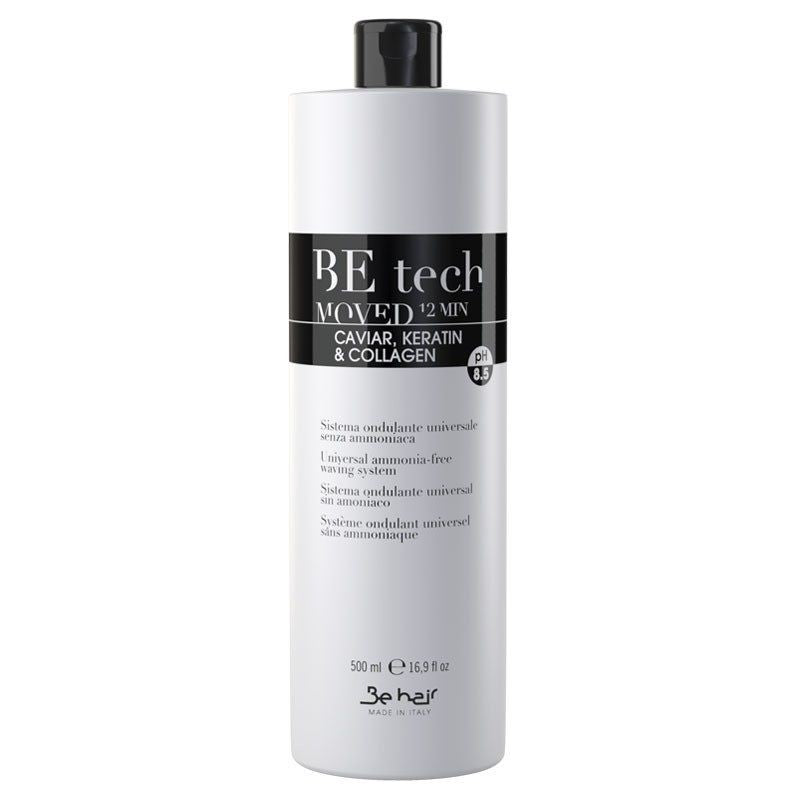 Solutie pentru Permanent Cret in 12 Minute - Universal Moved 12Min Ammonia Free Waving System Be Tech 500ml - Be Hair - HNIcosmetice.ro