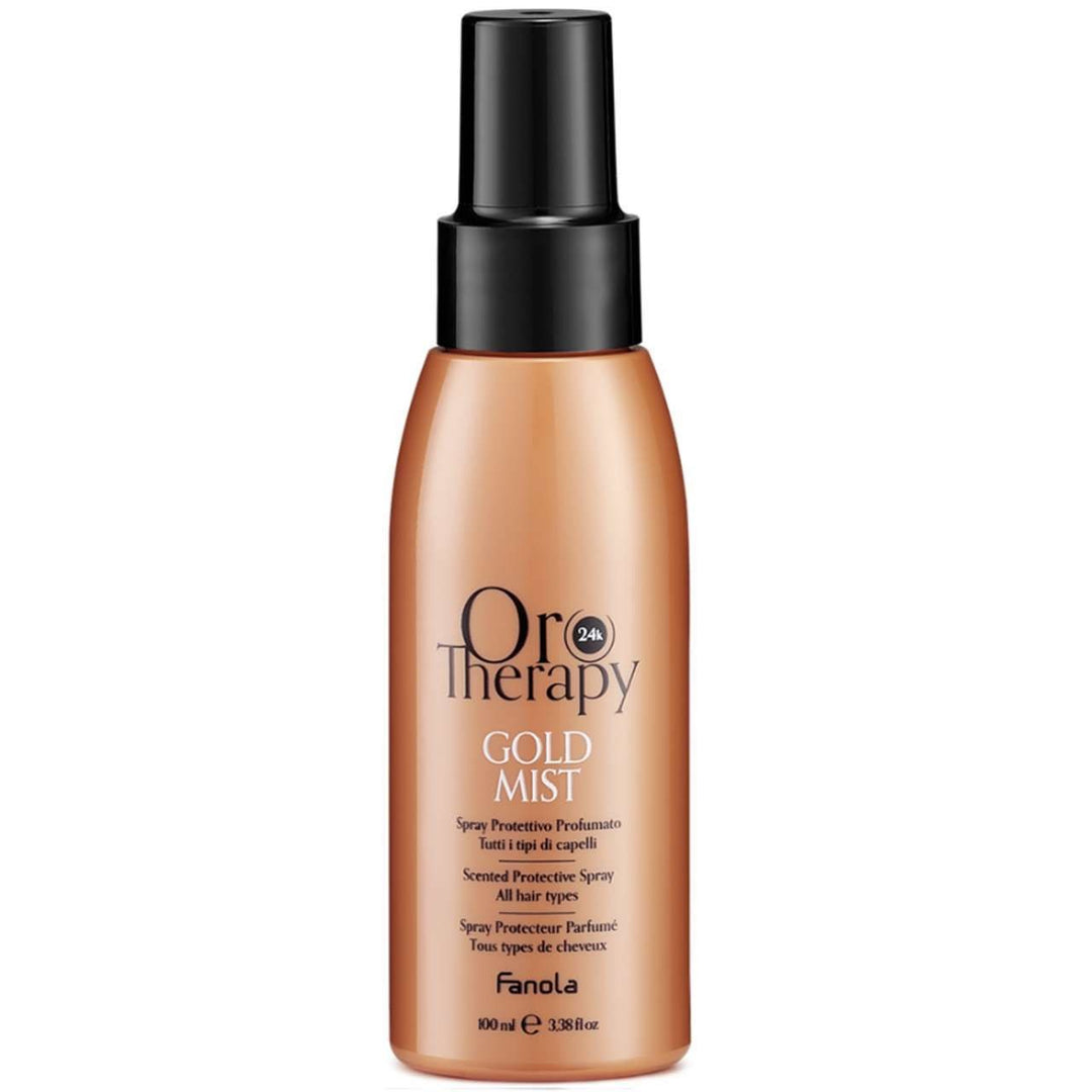 Spray Protectiv Parfumat Iluminant cu Extract de Trandafir, Aur 24K si Protectie UV - Gold Mist Scented Protective Spray with Rose Extract 100ml - Oro Therapy - HNIcosmetice.ro