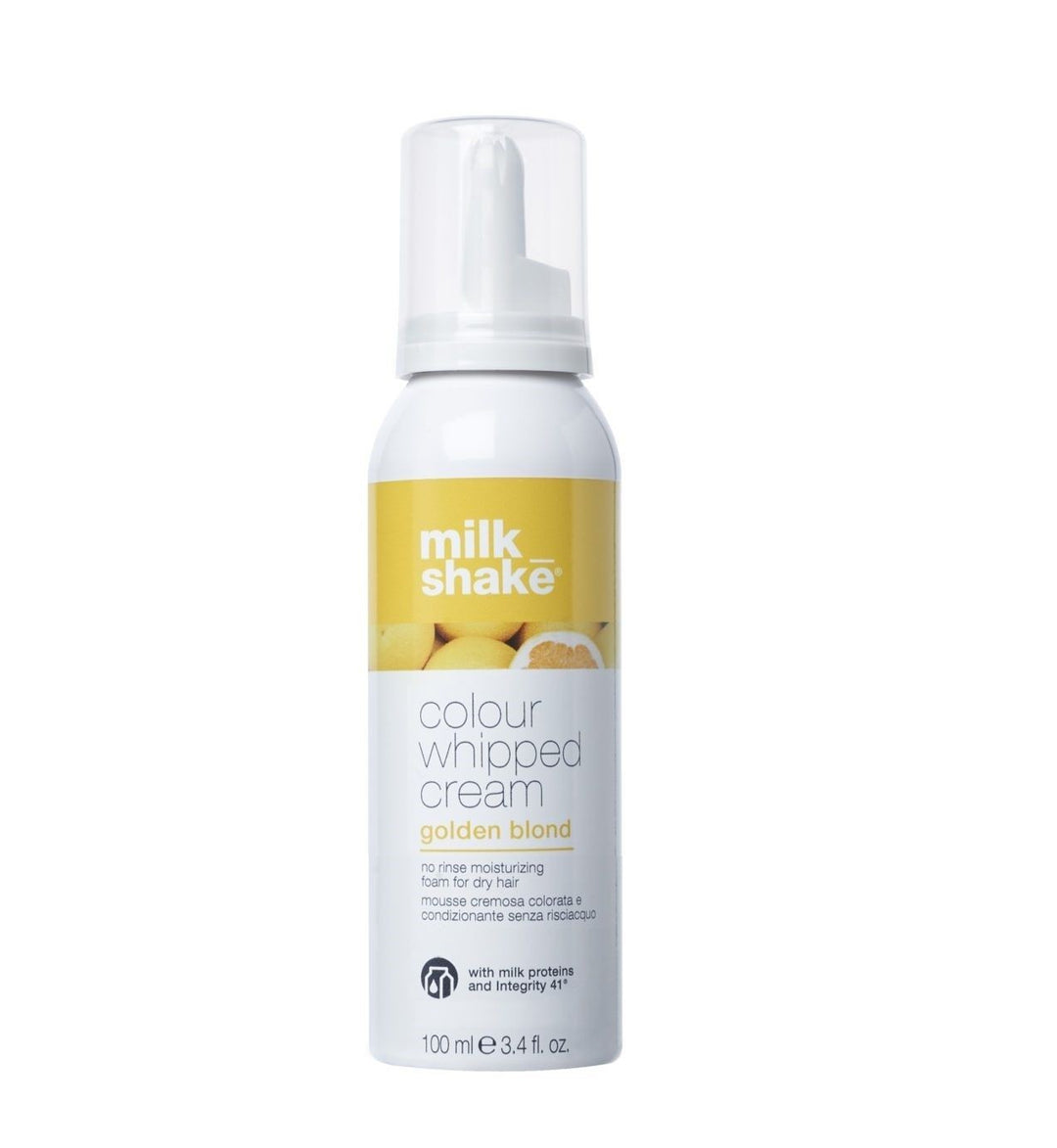 Spuma Nuantatoare Blond Galben - Colour Whipped Cream Golden Blond 100ml - Milk Shake - HNIcosmetice.ro