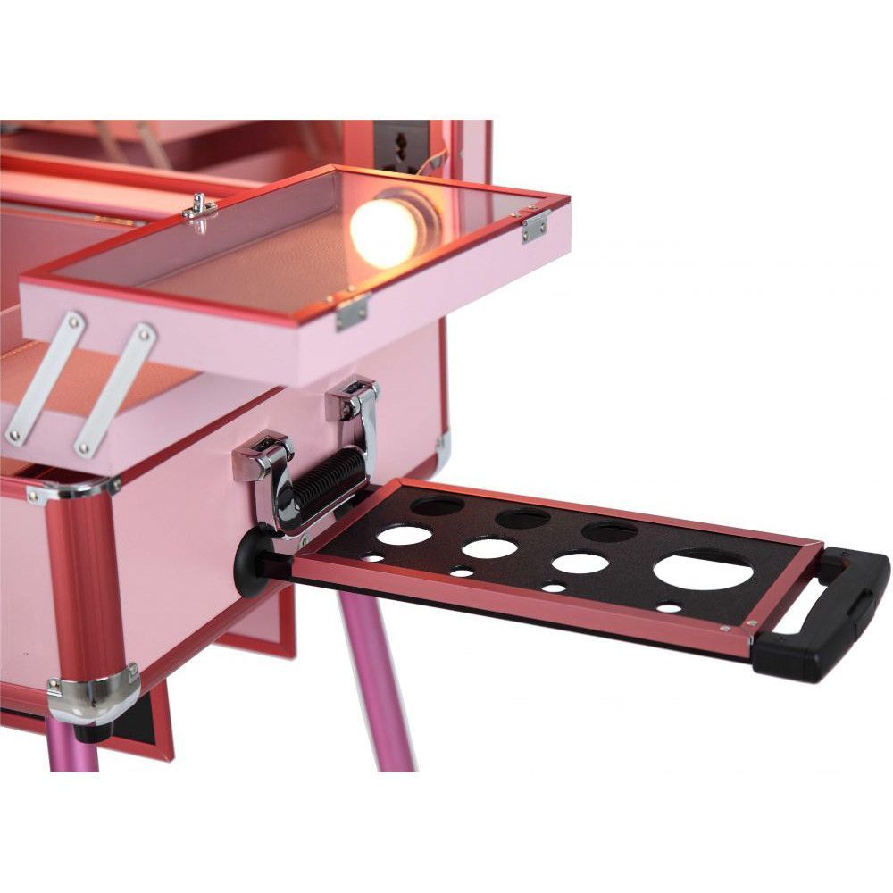 Statie Profesionala Pentru Make-Up - Ingrid Pink - Bifull - HNIcosmetice.ro