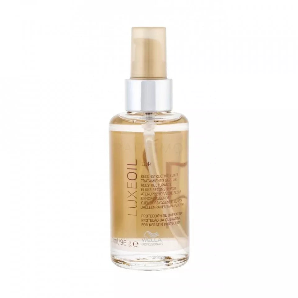 Ulei pentru Protectia Parului - SP Luxeoil Reconstructive Elixir 100ml - Wella - HNIcosmetice.ro