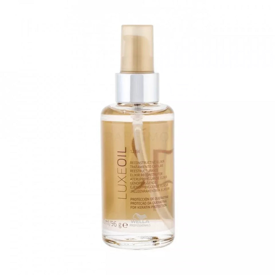 Ulei pentru Protectia Parului - SP Luxeoil Reconstructive Elixir 100ml - Wella - HNIcosmetice.ro