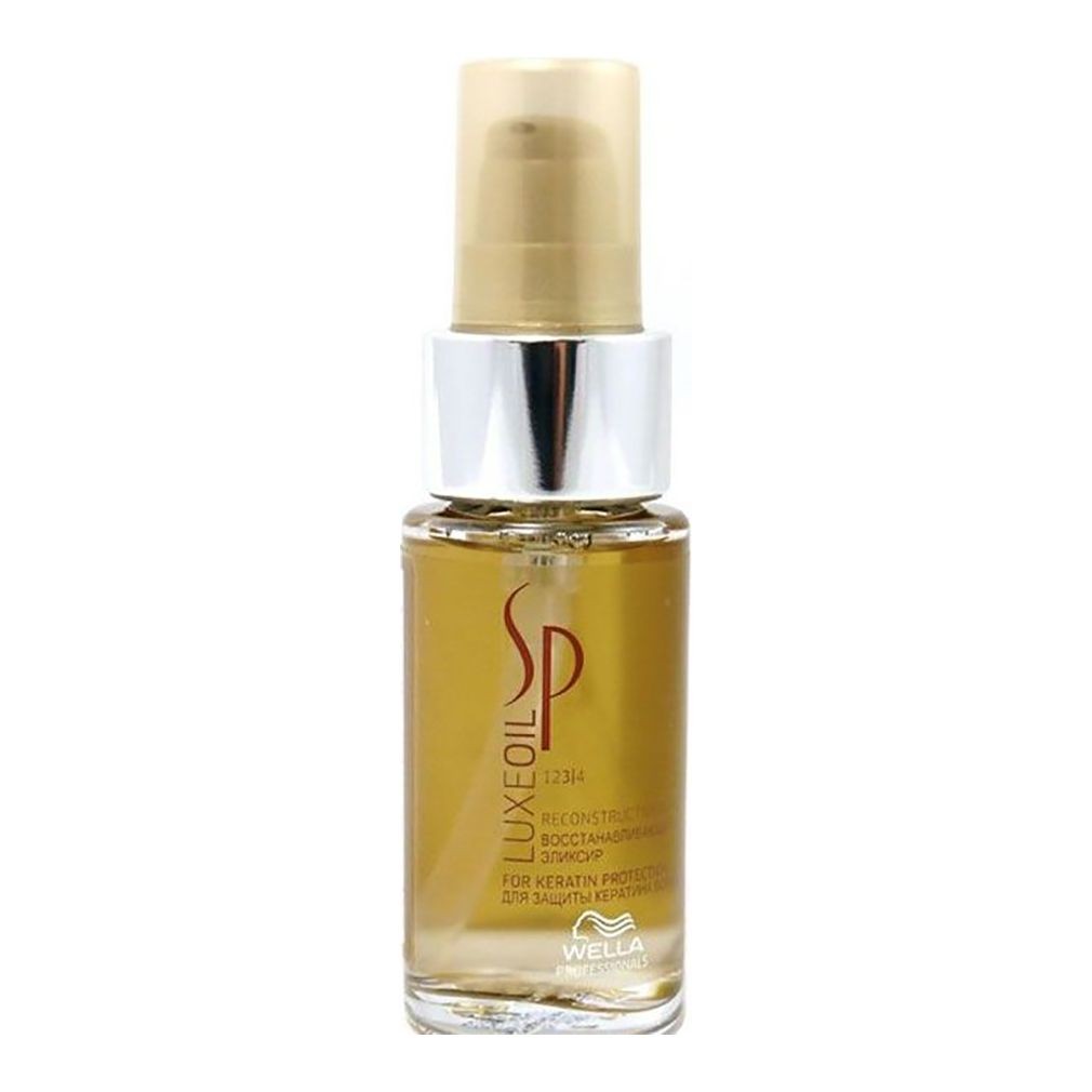 Ulei pentru Protectia Parului - SP Luxeoil Reconstructive Elixir 30ml - Wella - HNIcosmetice.ro
