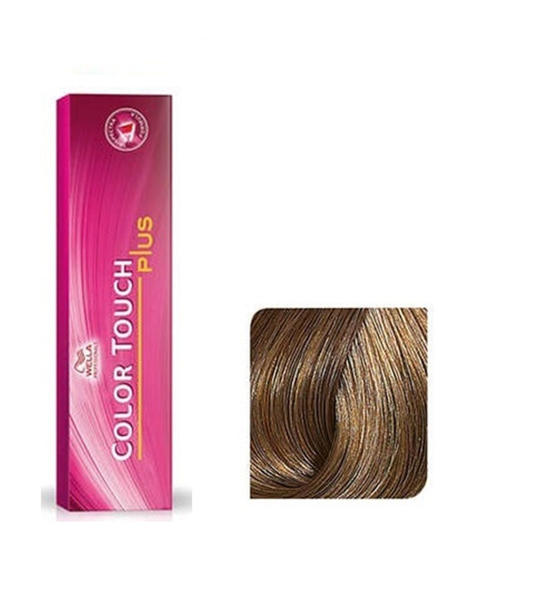 Vopsea de Par 77/07 Demi-permanenta - Color Touch Plus Blond Maro Intens Mediu - Wella