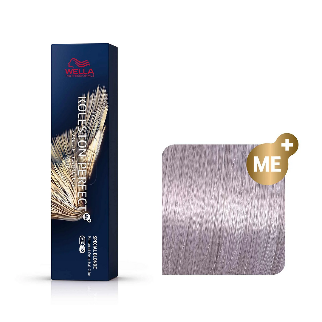 Vopsea de Par 12/81 Permanenta - Deep Brown Koleston Perfect Me+ Blond Albastru Cenusiu - Wella - HNIcosmetice.ro