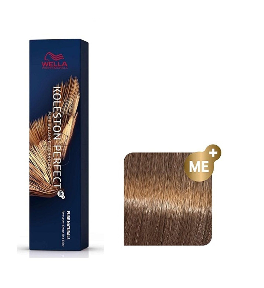 Vopsea de Par 8/74 Permanenta - Deep Browns Koleston Perfect Me+ Blond Castaniu Roscat Inchis - Wella - HNIcosmetice.ro