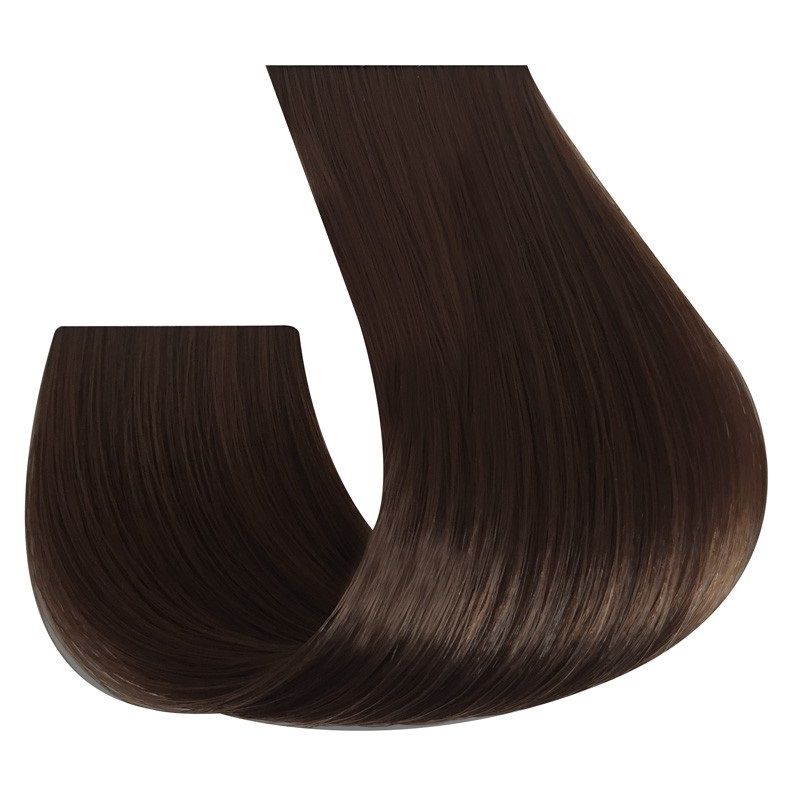 Vopsea de Par 5.7 Permanenta Fara Amoniac - Be Color 12 Minute Castaniu Maroniu Deschis - Be Hair - HNIcosmetice.ro
