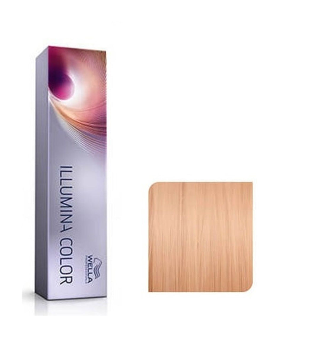 Vopsea de Par 9/43 Permanenta - Illumina Color Blond Aramiu Auriu Foarte Deschis - Wella