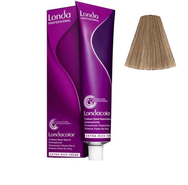 Vopsea de Par 7/17 Permanenta - Londacolor Blond Castaniu Cenusiu Mediu - Londa - HNIcosmetice.ro