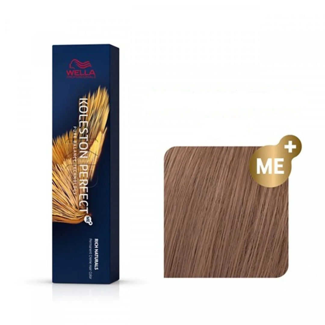 Vopsea de Par 7/36 Permanenta - Rich Naturals Koleston Perfect Me+ Blond Auriu Violet Mediu - Wella - HNIcosmetice.ro